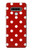 W2951 Red Polka Dots Case Cover Custodia e Flip Case per LG Stylo 6