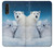 W0285 Polar Bear Family Arctic Case Cover Custodia e Flip Case per LG Velvet