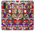 W1923 Hanafuda Japanese Flower Card Case Cover Custodia e Flip Case per LG Velvet