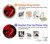 W2092 Red Siamese Fighting Fish Case Cover Custodia e Flip Case per LG Velvet