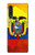 W3020 Ecuador Flag Case Cover Custodia e Flip Case per LG Velvet