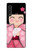 W3042 Japan Girl Hina Doll Kimono Sakura Case Cover Custodia e Flip Case per LG Velvet
