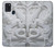W0386 Dragon Carving Case Cover Custodia e Flip Case per Samsung Galaxy A21s