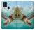 W1377 Ocean Sea Turtle Case Cover Custodia e Flip Case per Samsung Galaxy A21s