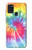W1697 Tie Dye Colorful Graphic Printed Case Cover Custodia e Flip Case per Samsung Galaxy A21s