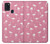 W2858 Pink Flamingo Pattern Case Cover Custodia e Flip Case per Samsung Galaxy A21s
