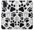 W2904 Dog Paw Prints Case Cover Custodia e Flip Case per Samsung Galaxy A21s