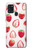 W3481 Strawberry Case Cover Custodia e Flip Case per Samsung Galaxy A21s