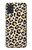 W3374 Fashionable Leopard Seamless Pattern Case Cover Custodia e Flip Case per Samsung Galaxy A51 5G [solo per A51 5G. NON per A51]