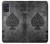 W3446 Black Ace Spade Case Cover Custodia e Flip Case per Samsung Galaxy A51 5G [solo per A51 5G. NON per A51]