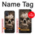 W0552 Skull Case Cover Custodia e Flip Case per Samsung Galaxy A71 5G [solo per A71 5G. NON per A71]