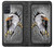 W0855 Eagle Metal Case Cover Custodia e Flip Case per Samsung Galaxy A71 5G [solo per A71 5G. NON per A71]