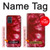 W2480 Tie Dye Red Case Cover Custodia e Flip Case per Samsung Galaxy A71 5G [solo per A71 5G. NON per A71]