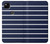W2767 Navy White Striped Case Cover Custodia e Flip Case per Google Pixel 4a