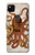 W2801 Vintage Octopus Case Cover Custodia e Flip Case per Google Pixel 4a