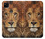W2870 Lion King of Beasts Case Cover Custodia e Flip Case per Google Pixel 4a