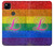 W2900 Rainbow LGBT Lesbian Pride Flag Case Cover Custodia e Flip Case per Google Pixel 4a