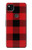 W2931 Red Buffalo Check Pattern Case Cover Custodia e Flip Case per Google Pixel 4a