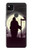 W3262 Grim Reaper Night Moon Cemetery Case Cover Custodia e Flip Case per Google Pixel 4a