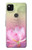 W3511 Lotus flower Buddhism Case Cover Custodia e Flip Case per Google Pixel 4a