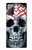 W0223 Vampire Skull Tattoo Case Cover Custodia e Flip Case per Samsung Galaxy Note 20