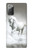 W0932 White Horse Case Cover Custodia e Flip Case per Samsung Galaxy Note 20