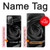 W1598 Black Rose Case Cover Custodia e Flip Case per Samsung Galaxy Note 20