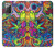 W3255 Colorful Art Pattern Case Cover Custodia e Flip Case per Samsung Galaxy Note 20