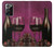 W0910 Red Wine Case Cover Custodia e Flip Case per Samsung Galaxy Note 20 Ultra, Ultra 5G