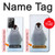 W1075 Penguin Ice Case Cover Custodia e Flip Case per Samsung Galaxy Note 20 Ultra, Ultra 5G