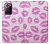 W2214 Pink Lips Kisses Case Cover Custodia e Flip Case per Samsung Galaxy Note 20 Ultra, Ultra 5G