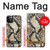 W2703 Snake Skin Texture Graphic Printed Case Cover Custodia e Flip Case per iPhone 12, iPhone 12 Pro