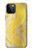 W2713 Yellow Snake Skin Graphic Printed Case Cover Custodia e Flip Case per iPhone 12, iPhone 12 Pro