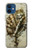W0550 Skull Card Poker Case Cover Custodia e Flip Case per iPhone 12 mini