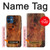 W1140 Wood Skin Graphic Case Cover Custodia e Flip Case per iPhone 12 mini