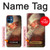 W1144 Xmas Santa Claus Case Cover Custodia e Flip Case per iPhone 12 mini