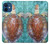 W1424 Sea Turtle Case Cover Custodia e Flip Case per iPhone 12 mini