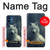 W1516 White Wolf Case Cover Custodia e Flip Case per iPhone 12 mini