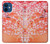 W2543 Japanese Kimono Style Flower Pattern Case Cover Custodia e Flip Case per iPhone 12 mini