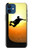 W2676 Extreme Skateboard Sunset Case Cover Custodia e Flip Case per iPhone 12 mini