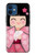 W3042 Japan Girl Hina Doll Kimono Sakura Case Cover Custodia e Flip Case per iPhone 12 mini