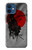 W3517 Japan Flag Samurai Case Cover Custodia e Flip Case per iPhone 12 mini