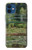 W3674 Claude Monet Footbridge and Water Lily Pool Case Cover Custodia e Flip Case per iPhone 12 mini