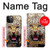 W1932 Blue Eyed Leopard Case Cover Custodia e Flip Case per iPhone 12 Pro Max