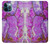 W2907 Purple Turquoise Stone Case Cover Custodia e Flip Case per iPhone 12 Pro Max