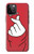 W3701 Mini Heart Love Sign Case Cover Custodia e Flip Case per iPhone 12 Pro Max