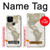 W0604 World Map Case Cover Custodia e Flip Case per Google Pixel 5