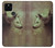 W0931 White Black Wolf Case Cover Custodia e Flip Case per Google Pixel 5