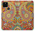 W3402 Floral Paisley Pattern Seamless Case Cover Custodia e Flip Case per Google Pixel 5