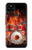 W1431 Skull Drum Fire Rock Case Cover Custodia e Flip Case per Google Pixel 4a 5G